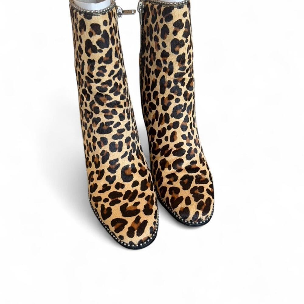 Coach Drea Leopard Print Booties (size 8)